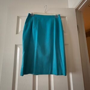 Premier Turquoise Pencil Skirt